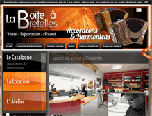 Tablet Screenshot of laboiteabretelles.fr